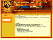 Tablet Screenshot of medve.sk
